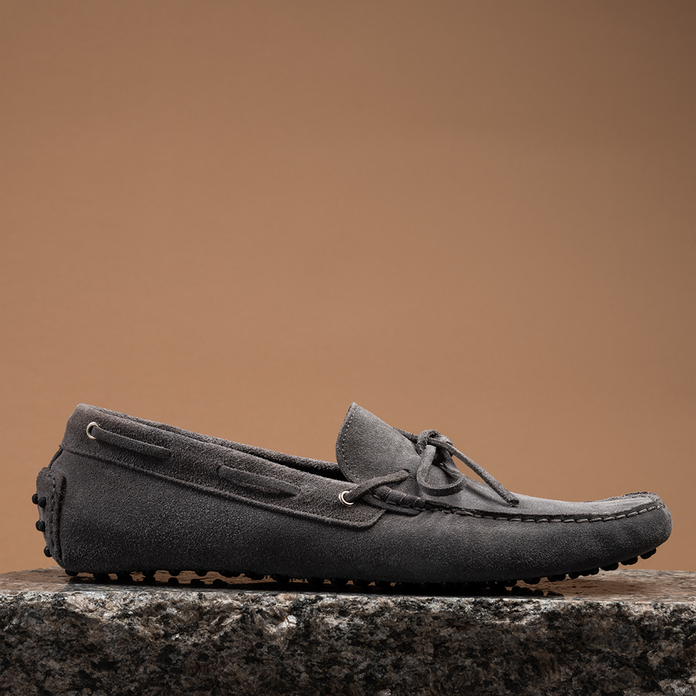 Santo - Grigio Driving Shoes