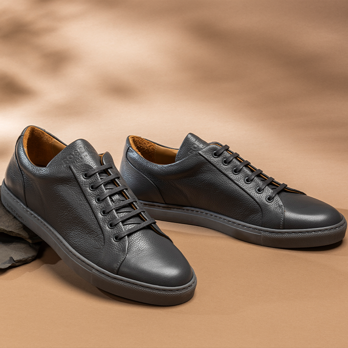 Andrea - Grigio Low Top Sneakers