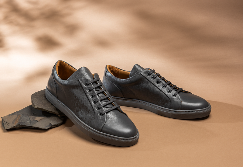 Andrea - Grigio Low Top Sneakers