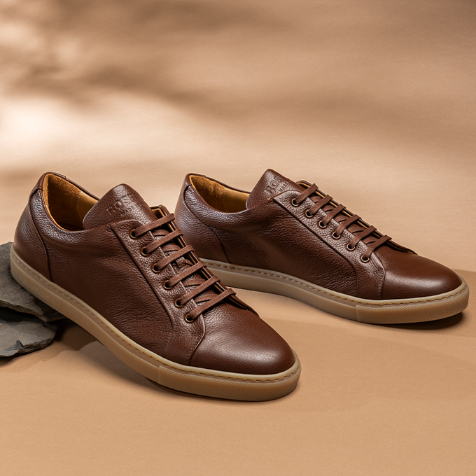 Andrea - Marrone Low Top Sneakers