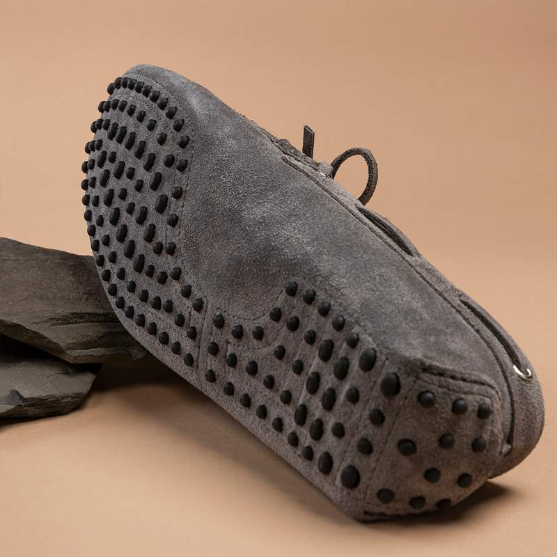 Santo - Grigio Driving Shoes