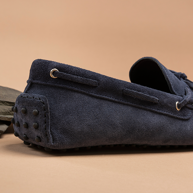 Santo - Blu Driving Shoes