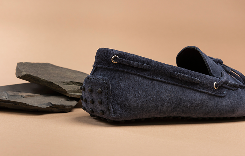 Santo - Blu Driving Shoes