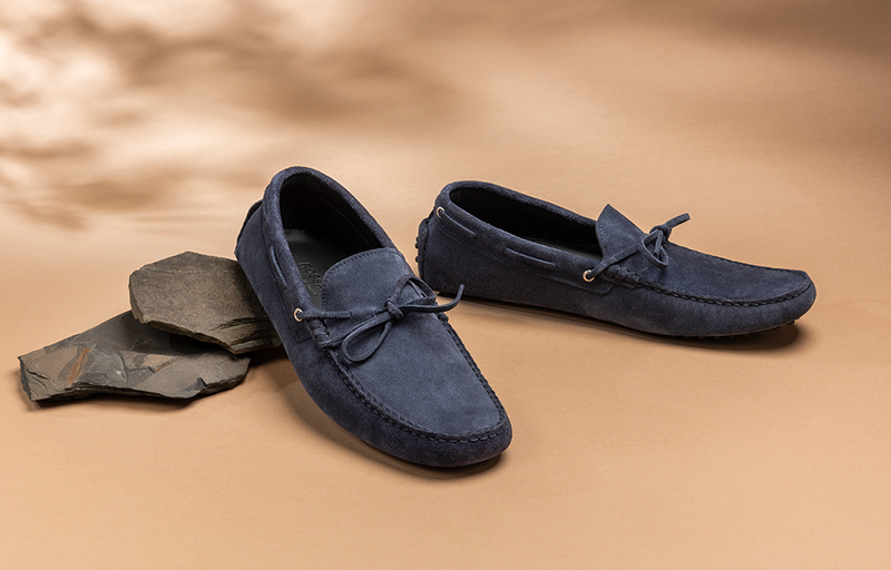 Santo - Blu Driving Shoes