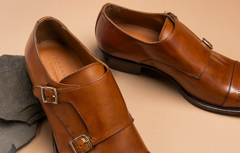 Armando - Marrone Monk-Straps