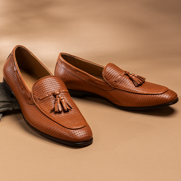 Gianni - Marrone Tassel Loafers