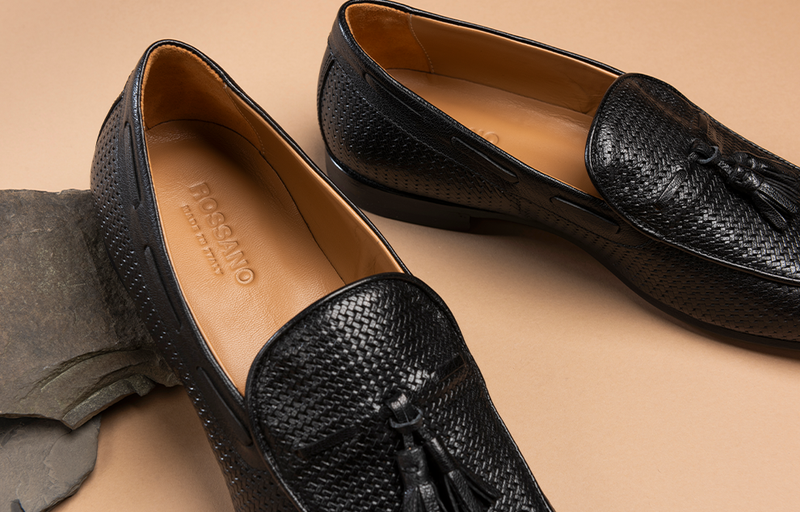 Gianni - Nero Tassel Loafers