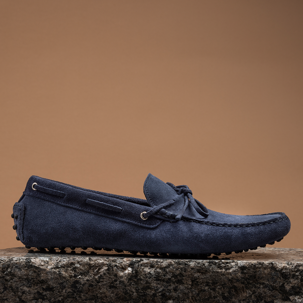 Santo - Blu Driving Shoes