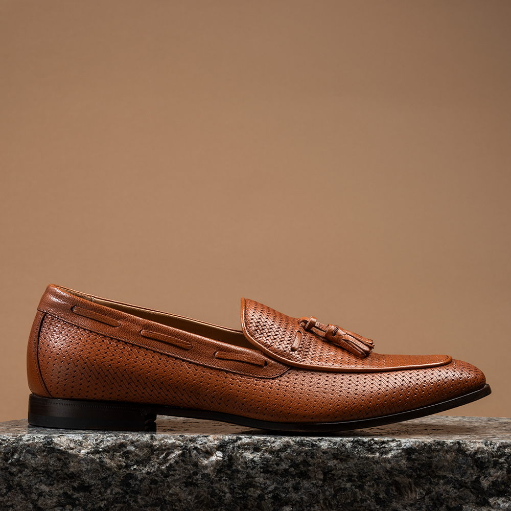 Gianni - Marrone Tassel Loafers