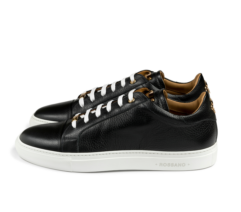 Villa - Black Low Top Sneakers