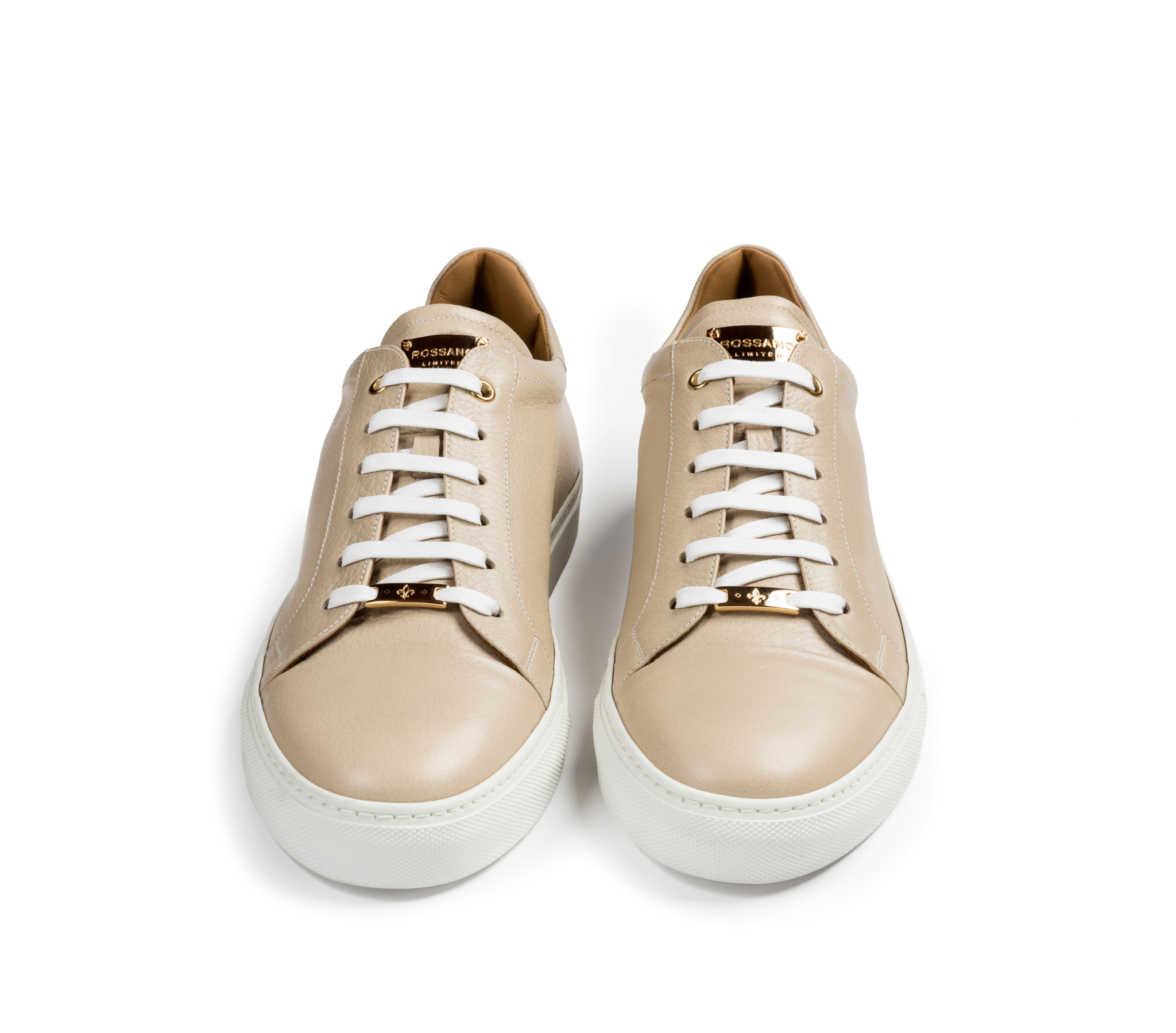 Villa - Beige Low Top Sneakers